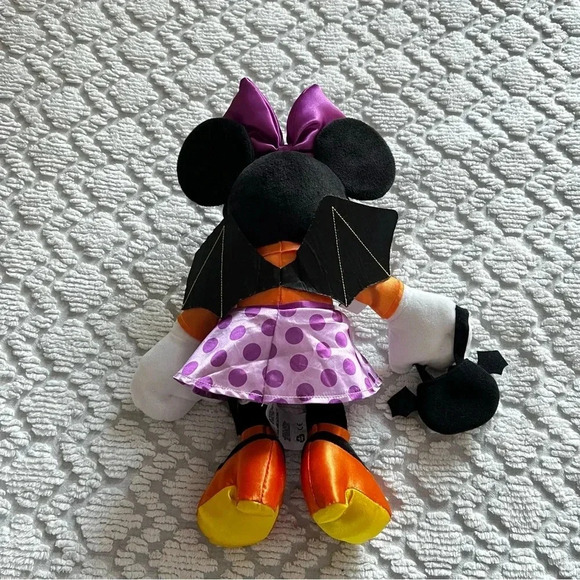 Disney Original Minnie Mouse Halloween Outfit Stuffed Animal Plush 15 inches - Picture 2 of 14